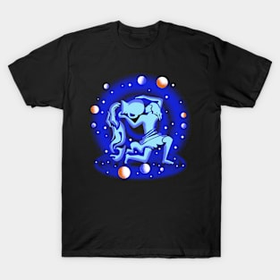 Aquarius Zodiac Sign T-Shirt